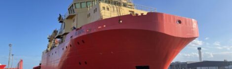 NAVIO COM PROPULSÃO HÍBRIDA DA BRAM OFFSHORE SERÁ USADO PELA PRIMEIRA VEZ PARA ATENDIMENTO LOGÍSTICO ÀS PLATAFORMAS