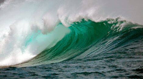 Ondas e ondas do Oceano Pacífico estão ficando maiores à medida que o clima esquenta