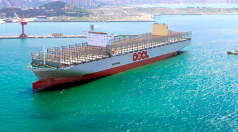 OOCL incorpora quarto porta-contêineres de 24.188 TEUs