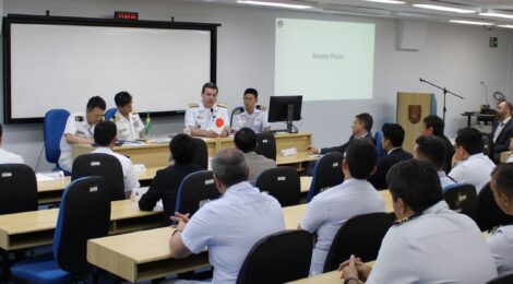 Unindo Mares: Brasil e Japão Debatem Defesa e Segurança Marítima