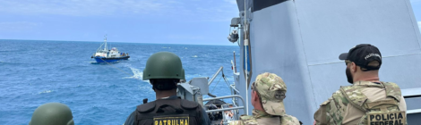 Ação da Marinha e da PF apreende 3,6 toneladas de cocaína na costa de Pernambuco