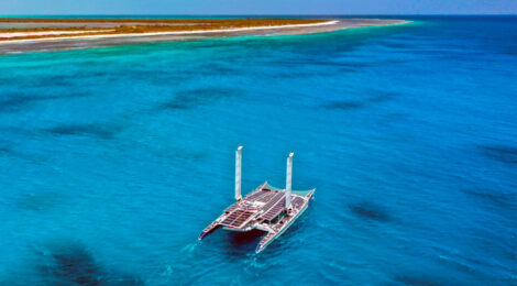Primeiro barco de laboratório movido a hidrogênio do mundo visita o Brasil em novembro