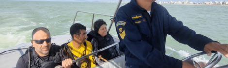 Marinha do Brasil: Resgate de Canoístas em Perigo na Costa de Macaé