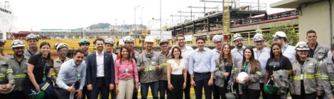 Píer para granéis líquidos é inaugurado no Porto de Santos