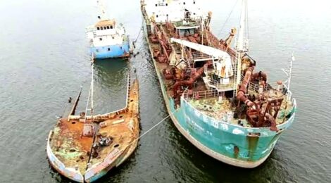 Cemitério de navio no Rio