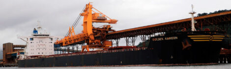 Balança comercial por via marítima cresceu 41,9% em 2023