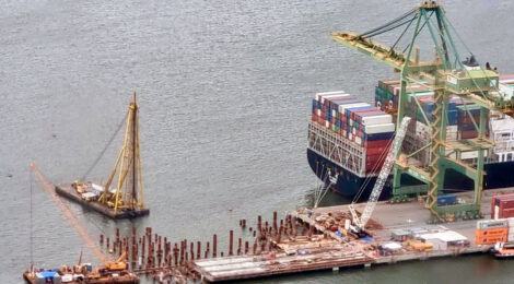 Porto do Rio de Janeiro avança no projeto de expansão com concretagem de superestrutura
