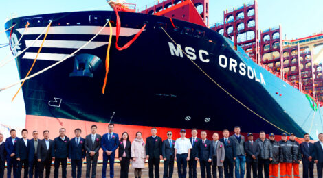 MSC amplia distância sobre a Maersk em 1,5 milhão de TEUs