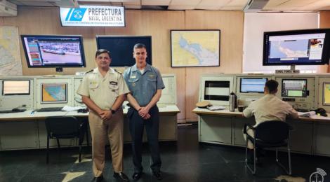 Intercâmbio entre Autoridades Marítimas do Brasil e Argentina fortalece segurança marítima regional