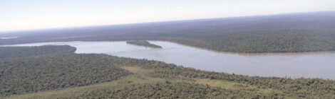 Principal canal do Rio Paraná obstruído após navio encalhar