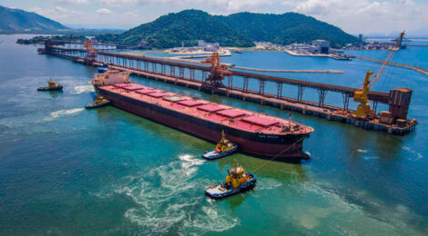 Porto Sudeste recebe navio da classe Wozmax