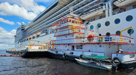 ABASTECIMENTO DE NAVIOS CRUZEIROS PELA REFINARIA FORTALECE TURISMO NO AMAZONAS