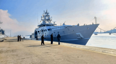 BASE NAVAL DO RIO DE JANEIRO SERVE COMO PONTO DE APOIO PARA NAVIOS DE MARINHAS ALIADAS