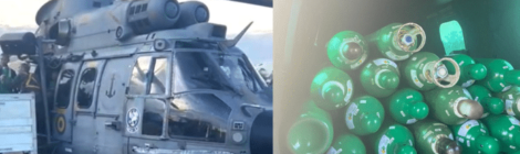 MARINHA DO BRASIL SOCORRE RIO GRANDE DO SUL: TRANSPORTE DE CILINDROS DE OXIGÊNIO E DONATIVOS