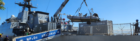 Marinha envia reforços do Rio de Janeiro para o Rio Grande do Sul