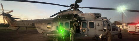 Forças Armadas resgatam recém-nascida em Rio Grande (RS)