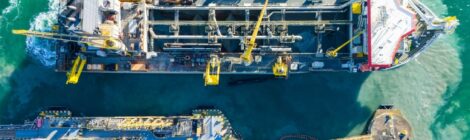 Chegada da Draga Galileo Galilei a Salvador para nova campanha de dragagem