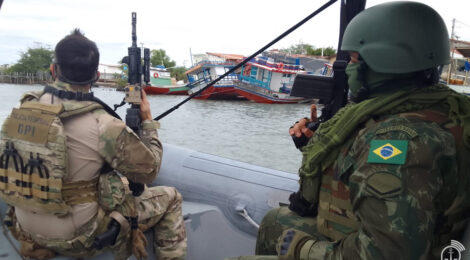 Operação "Ágata": Marinha intensifica ações contra crimes ambientais e transfronteiriços no Nordeste
