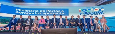 Ministério de Portos e Aeroportos premia os complexos portuários que se destacaram em gestão e movimentação de cargas