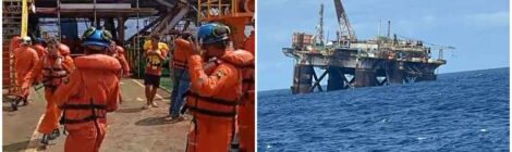 Plataforma que inclinou na Bacia de Campos está estável, diz Petrobras