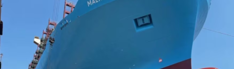 'Maersk Halifax' conclui conversão para operar com metanol