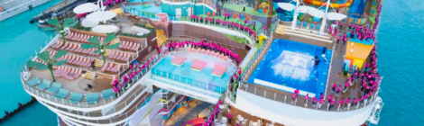 Prêmio de melhor cruzeiro do mundo vai para Icon of The Seas, navio que tem 5 vezes o peso do Titanic