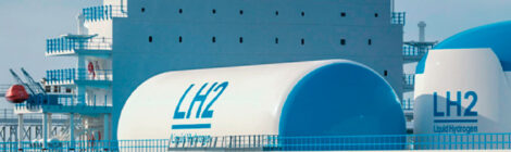 China lança navio porta-contêineres movido a hidrogênio