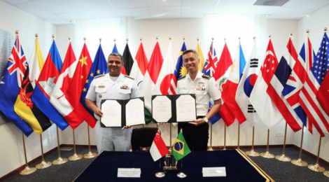 Brasil e Singapura assinam memorando sobre navegação