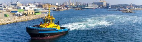 Primeiro rebocador elétrico da América Latina conclui testes antes de seguir para o Chile