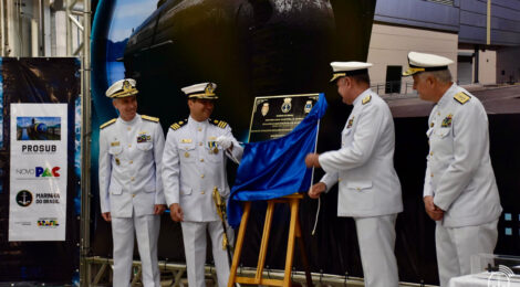 Marinha inaugura Estaleiro para manutenção e modernização de submarinos