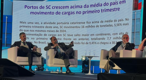 Diretor da ANTAQ fala sobre arrendamento definitivo do Porto de Itajaí (SC) em evento