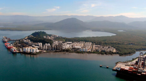 APS lança licitação para reforço estrutural e aumento do calado do cais da Ilha Barnabé