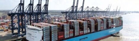 Maersk recebe 12º porta-contêiner de metanol