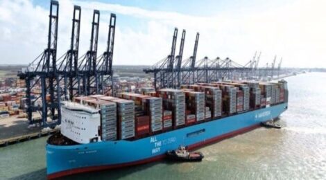 Maersk recebe 12º porta-contêiner de metanol
