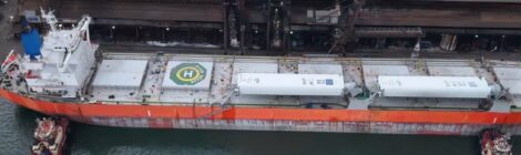 Navio oceânico movido a vento leva açúcar brasileiro à China de forma mais sustentável