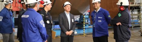 Comitiva da Marinha do Brasil visita Nuclep