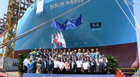 Nova classe de navios da Maersk entra em operação