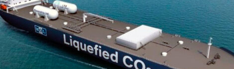 Mitsubishi e MOL obtêm AiP para navio transportador de LCO2/metanol
