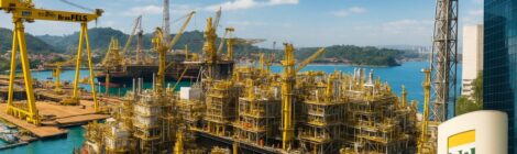 Esse estaleiro brasileiro se tornou o centro de integração dos novos FPSOs da Petrobras, gerando milhares de empregos