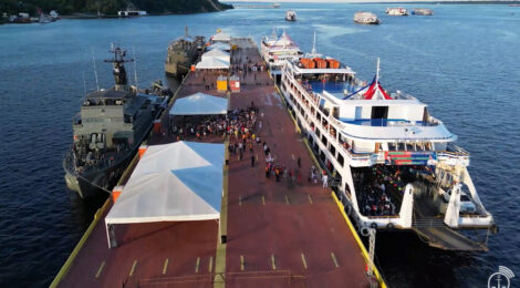 Marinha intensifica fiscalização de embarcações durante a Operação Parintins 2025