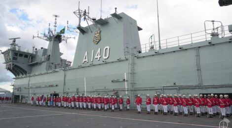 Dia da Marinha é celebrado a bordo do NAM “Atlântico”, no Rio de Janeiro