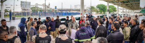 Guarda Portuária promove treinamento contra ameaça de bombas no Porto de Santos