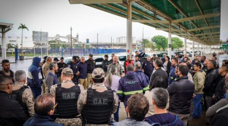 Guarda Portuária promove treinamento contra ameaça de bombas no Porto de Santos