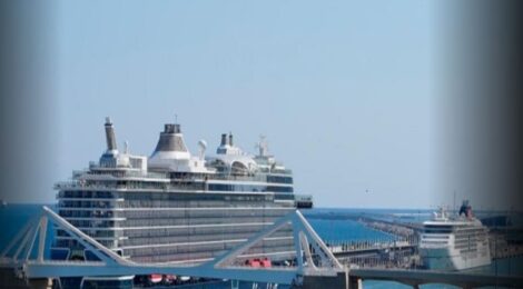 Navio de cruzeiro é abastecido com bio-GNL no Porto de Barcelona