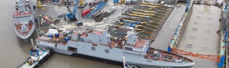 Marinha destaca avanços das fragatas Tamandaré após testes realizados em agosto