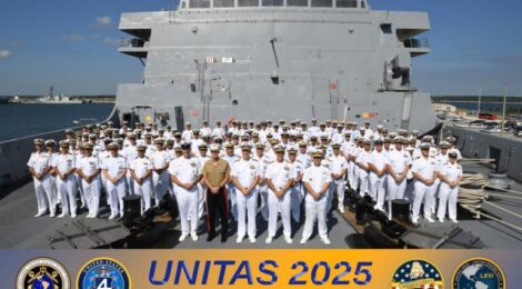 Brasil participa do UNITAS 2025, maior exercício naval multinacional do mundo