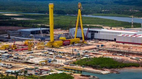 Construção de seis navios vai gerar quase 7 mil empregos diretos na Bahia