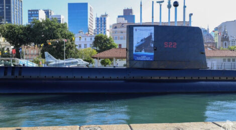 Submarino Museu “Riachuelo” celebra 50 anos de lançamento ao mar