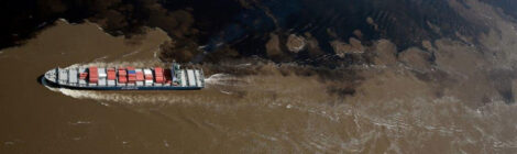 Antaq suspende cobrança da 'taxa de seca' para transporte de contêineres em Manaus