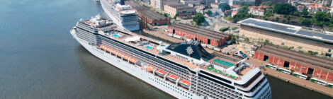 Começa a temporada de cruzeiros 2025/2026 no Porto do Rio